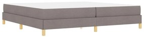 Cama Box Taupe, Marrom 200 x 200 cm