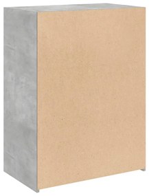 Aparador 70x41x93 cm derivados de madeira cinzento cimento