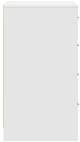 Sideboard vidaXL Branco 40x41x75 cm Madeira engenheirada