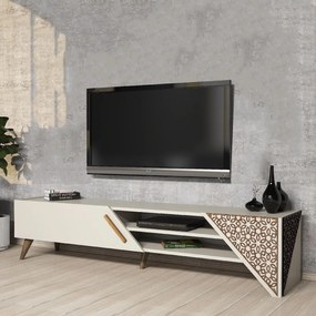 Móvel TV Beril – Creme – 180x37x40 cm