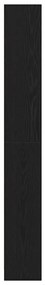 Estante 80x24x176 cm derivados de madeira carvalho preto
