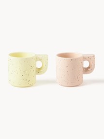 Canecas de porcelana artesanais Aiko, conjunto de 2