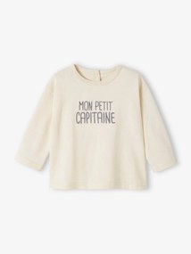 Camisola personalizável, para bebé cru