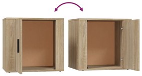 Mesa de cabeceira 50x39x47 cm cor carvalho sonoma
