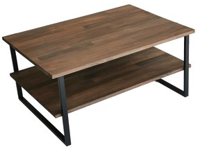Mesa de Café Neta – Nogueira – 85x40x60 cm