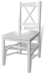 5 pcs Conjunto de jantar branco