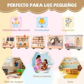 Painel sensorial parfa crianças de madeira com múltiplas atividades Montessori para crianças pequenas Sala de jogos ou creche