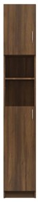 Armário Alto Loony de 190cm - Nogueira - Design Moderno