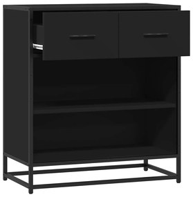 Aparador 68x35x76 cm derivados de madeira preto