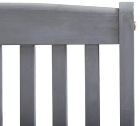 Cadeiras de exterior dobráveis 8 pcs madeira de acácia maciça