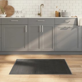 vidaXL Tapete retangular 70x100 cm bambu cinzento