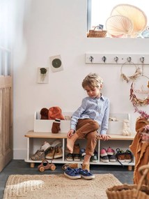 Agora -23%: Sapateira Montessori, Ptilou branco