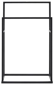 Toalheiro independente 48x24x78,5 cm ferro preto