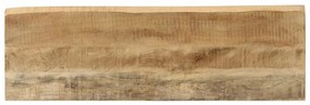Mesa consola c/ borda viva 105x33x76cm madeira mangueira maciça