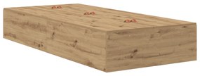 Cama de Armazenamento Artisan Carvalho 90x200 cm