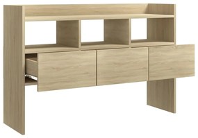 Aparador 105x30x70 cm derivados de madeira carvalho sonoma