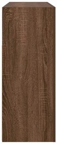 Aparador Carvalho Castanho Madeira Engenharia 116 x 30 x 75 cm