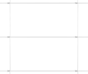 Postes de Cerca vidaXL 11 pcs U-Channel 80 cm Aço Galvanizado, Cerca d