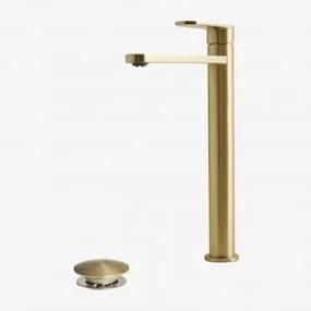 Conjunto De Torneira Para Lavatório De Latão Alameda E Conjunto De Válvula De Drenagem De Lavatório Tipo Click-clack Orveta - Sklum