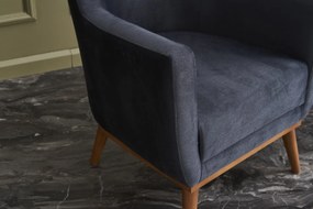 Cadeira Wing Gonca – Antracite – 74x80x75 cm