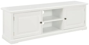 vidaXL Móvel de TV 120x30x40 cm madeira branco
