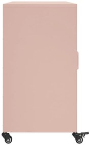 Aparador 100,5x39x72 cm aço rosa
