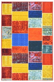 vidaXL Tapete/passadeira 80x100 cm multicor