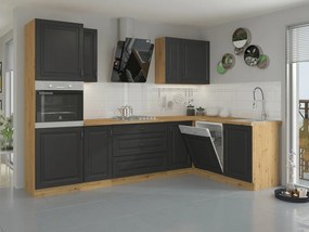 Conjunto de cozinha modular Retro Grey 148
