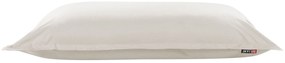 Pufe almofada XXL creme claro 180 x 230 cm FUZZY Beliani