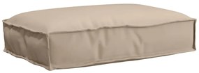 vidaXL Almofada de Palete para Assento Castanho-acinzentado 60x40x8 cm Tecido Oxford