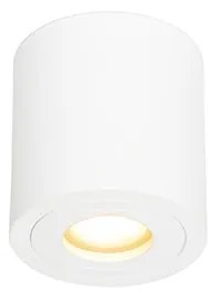 Foco de Teto Redondo Moderno Branco IP44 - Capa