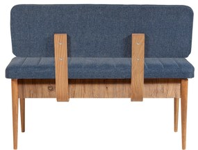 Banco Vina – Atlantic Pine Dark Blue – 110x85x40 cm