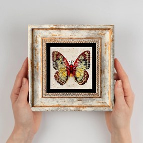 Quadro Decorativo emoldurado TC1233 – Multicolor – 20 x 20 cm