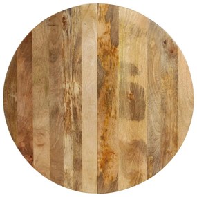 Mesa de jantar 110x75 cm madeira de mangueira maciça