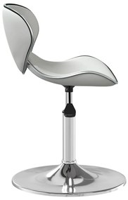 Cadeira de jantar couro artificial branco