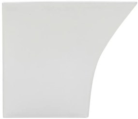 Lavatório de parede em cerâmica 500x450x410 mm branco