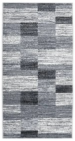 vidaXL Passadeira 80x150 cm polipropileno cinzento
