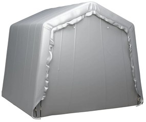 Tenda de armazenamento 240x240 cm aço cinzento