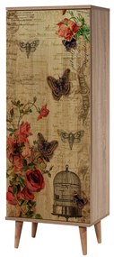 Sapateira Filinta – Carvalho Sonoma – 50x135x38 cm