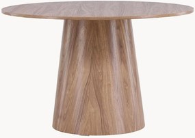 Mesa de jantar redonda com efeito de madeira Lanzo, Ø 120 cm