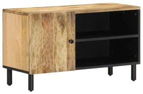 Móvel de TV 80x31x46 cm madeira de mangueira maciça