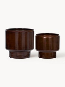 Vasos pintados à mão Oasis, conjunto de 2