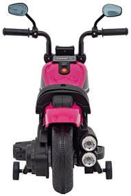 Mota elétrica para crianças 6V, Chopper FASTER, 2 a 5 anos Rosa