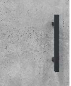 Mesa cabeceira 2pcs 40x40x50 cm derivados madeira cinza cimento
