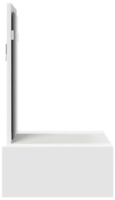 Banco de Maquiagem Suspenso vidaXL Branco 60x40x70 cm