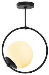 Candeeiro de Teto GMN-000013 – Preto – 26 x 15 cm