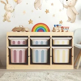 Autocolante para caixa IKEA TROFAST - Arcos