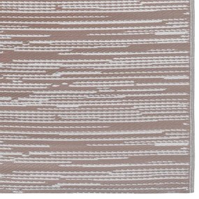 Tapete de exterior 80x150 cm ARAKIL PP castanho