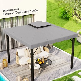 Toldo de Substituição para Pérgola 300x300 cm Teto de Substituição par