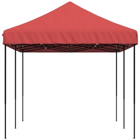 Tenda para festas pop-up dobrável 580x292x315 cm bordô